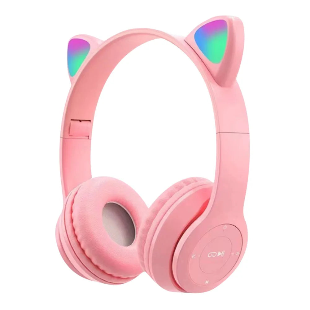 Audífonos Gamer RGB Glow Illari – Sonido Stereo Bass, Bluetooth y Diseño Ultra Cómodo