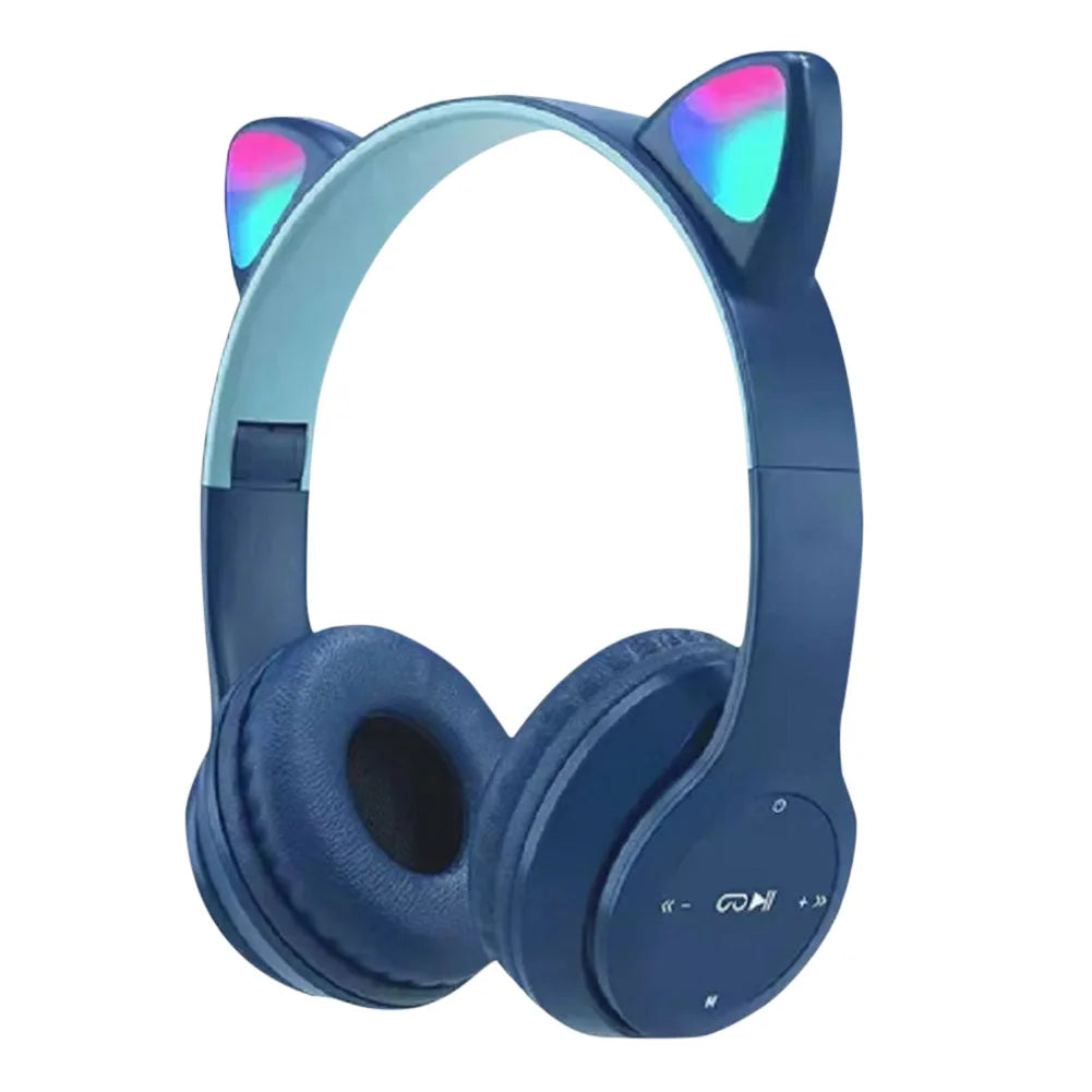 Audífonos Gamer RGB Glow Illari – Sonido Stereo Bass, Bluetooth y Diseño Ultra Cómodo